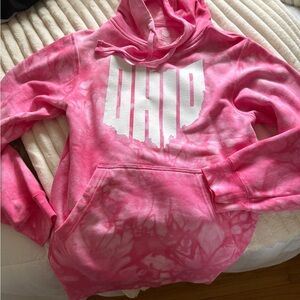 OHIO State Ohio Pink Tie-Dye Hoodie XS